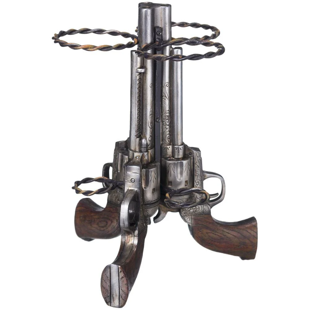 Triple Pistol Wine Holder - Healthber