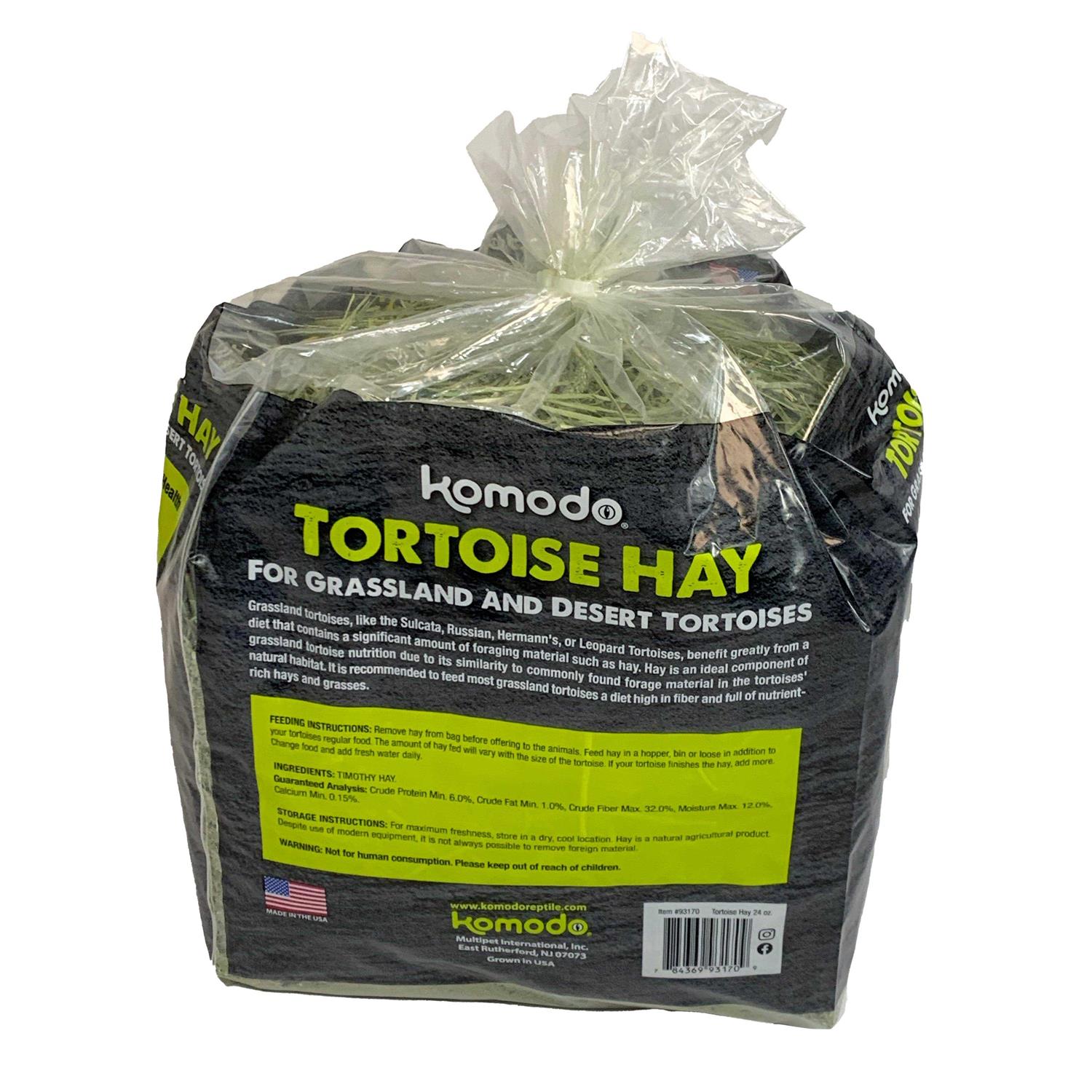 Komodo Tortoise Hay - Healthber