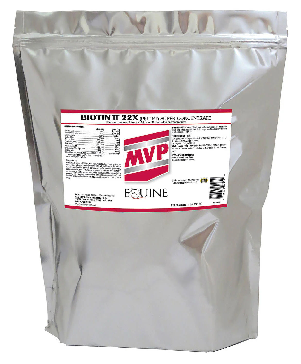 Med-Vet Biotin II 22X Horse Supplement - Healthber