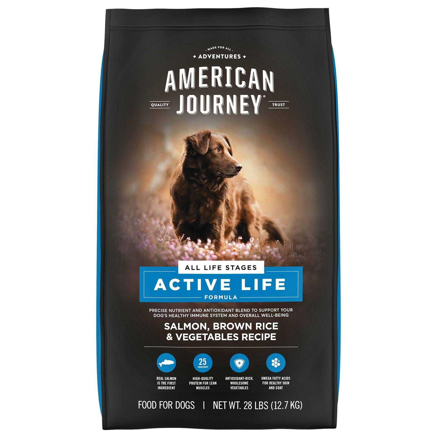 American Journey u0026 Brown Rice Protein First Recipe Dry Dog Food - Healthber