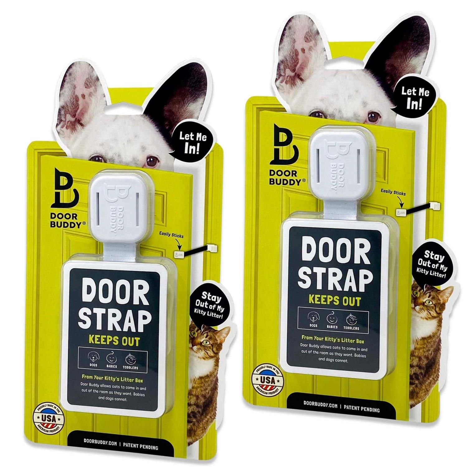 Door Buddy Door Latch Dog Litter Box Cat Door - Healthber