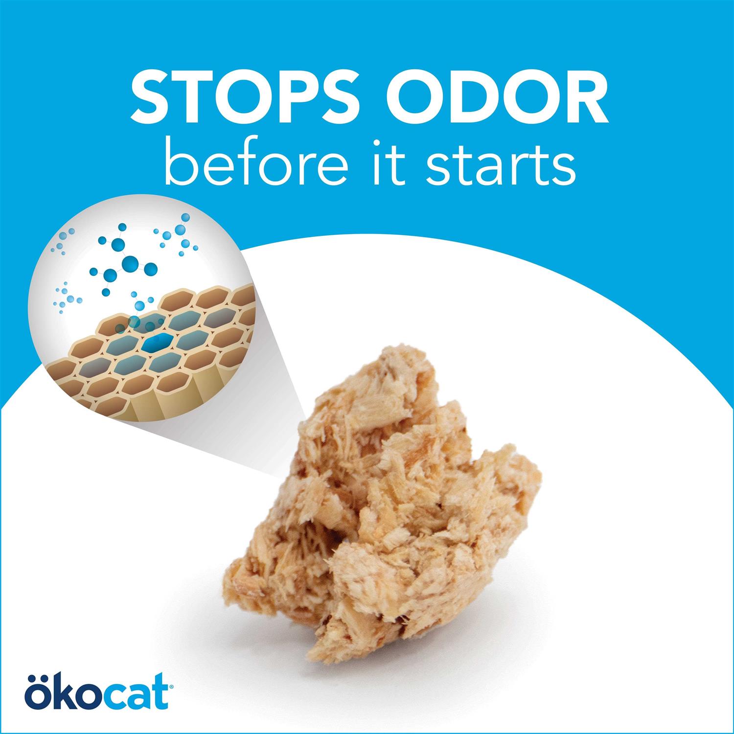 Okocat Original Premium Clumping Natural Wood Cat Litter - Healthber