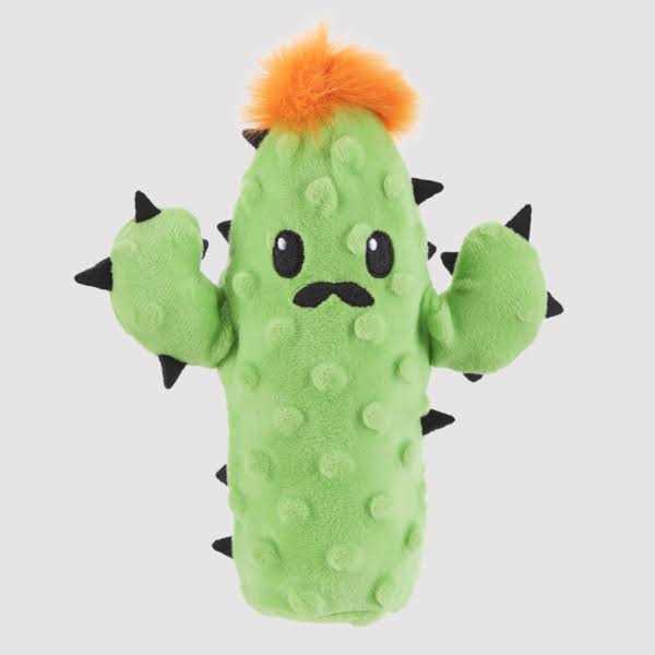 BARK Prickly Pete Dog Toy Features Surprise Squeaker Toy - Healthber