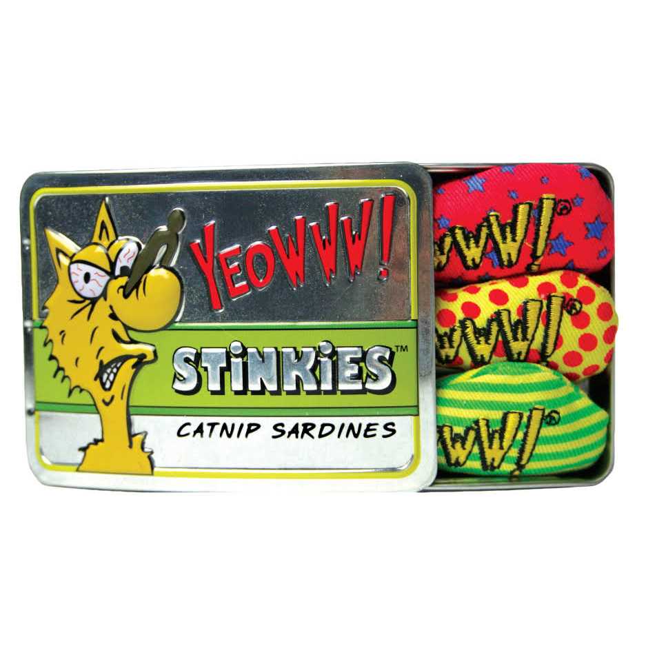 Yeowww! Stinkies Catnip Sardines - Healthber