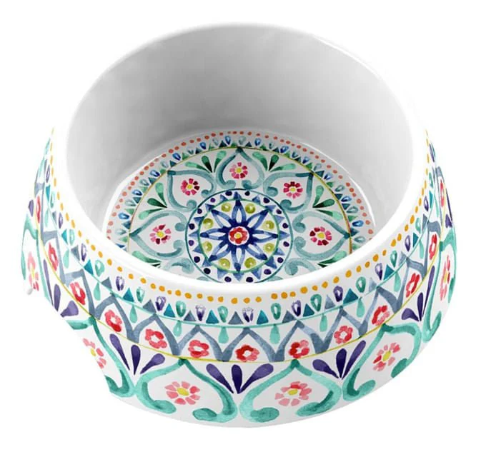 Boho Medallion Pet Bowl - Healthber