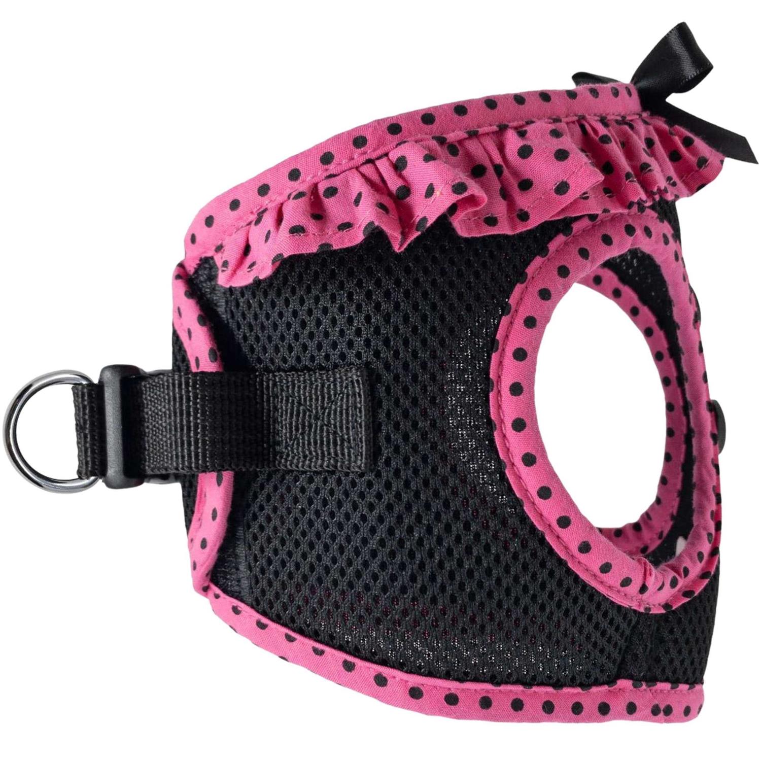 American River Choke Free Dog Harness Polka Dot - Healthber