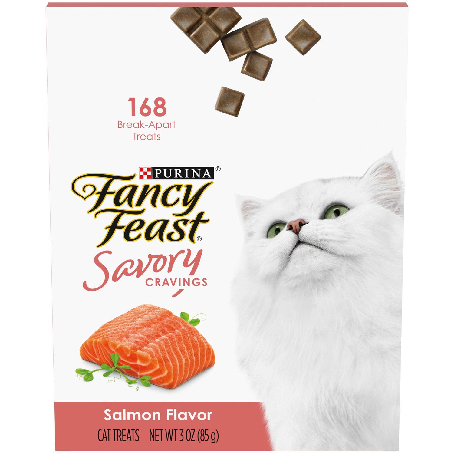Fancy Feast Limited Ingredient Cat Treats Savory Cravings Salmon Flavor - Healthber