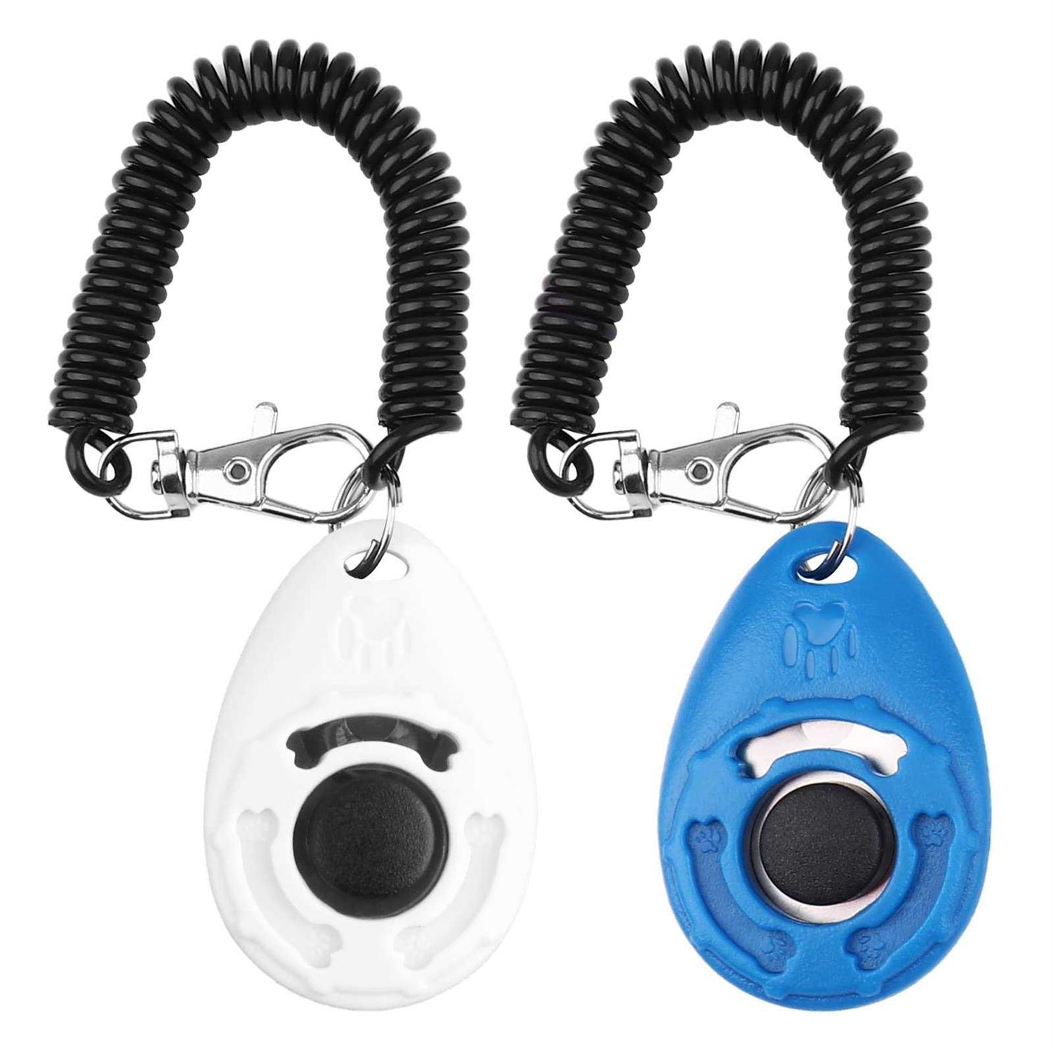 Dog Training Clicker with Wrist Strap Oyefly Durable Lightweight Easy to Use - Healthber