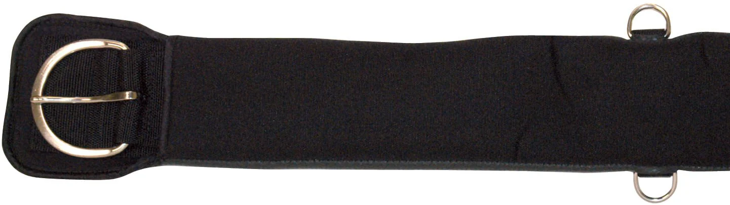 Neoprene Draft Horse Cinch, Black - Healthber