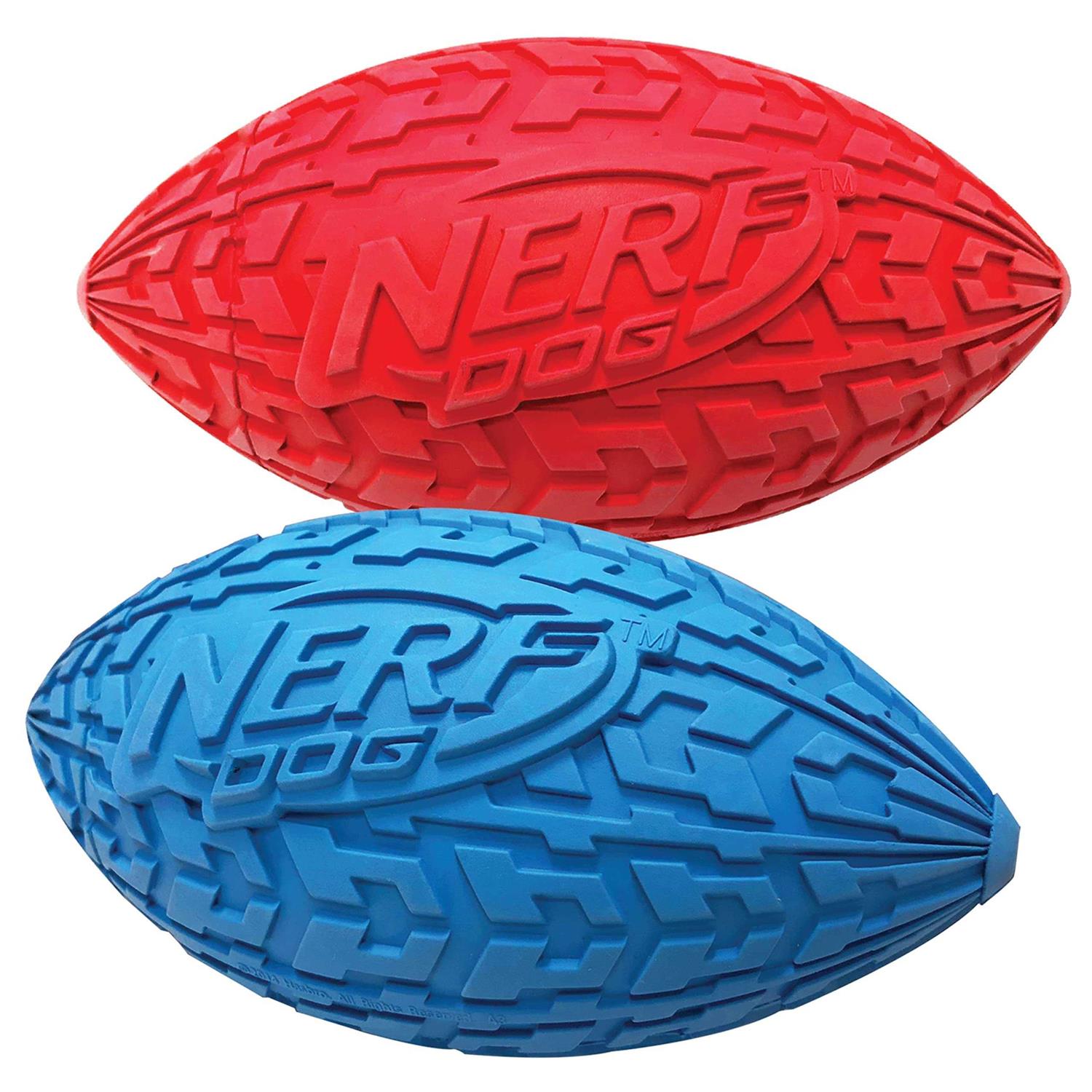 Nerf Dog Tire Football Dog Toy - Healthber