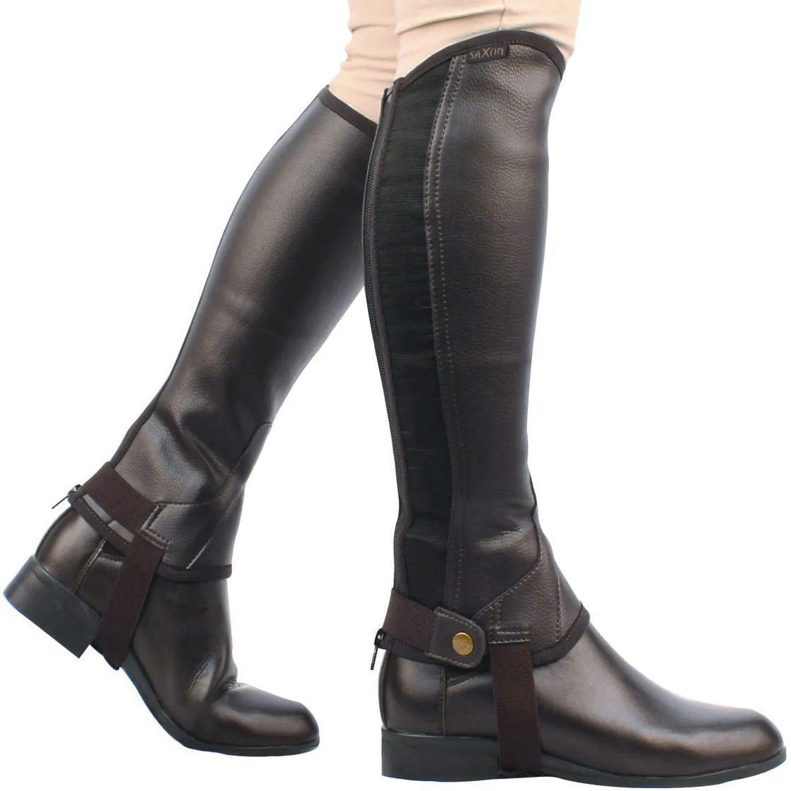 Saxon Easy-Care Women's Half Chaps, pair - Healthber