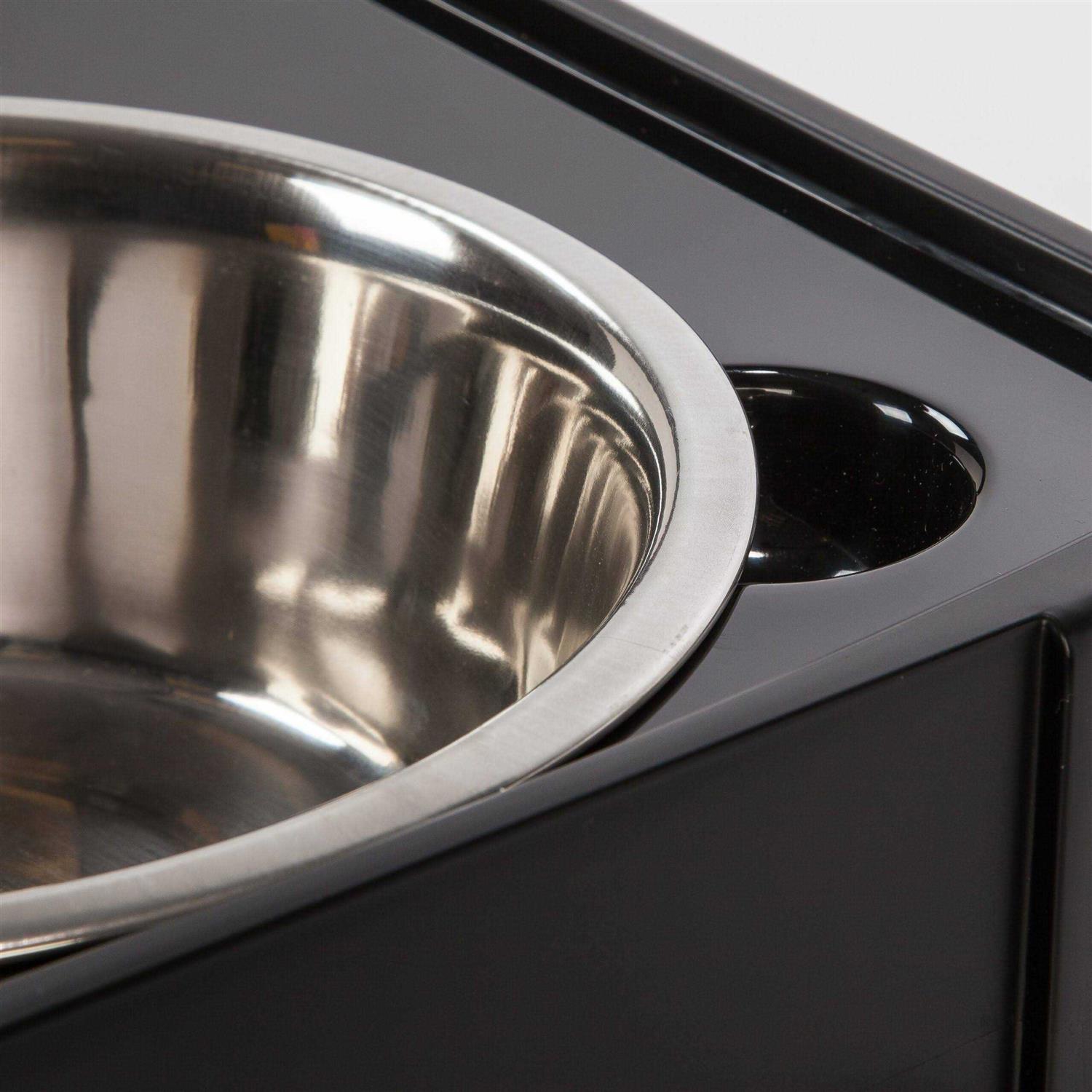 Iris Elevated Feeder with Airtight Storage - Healthber