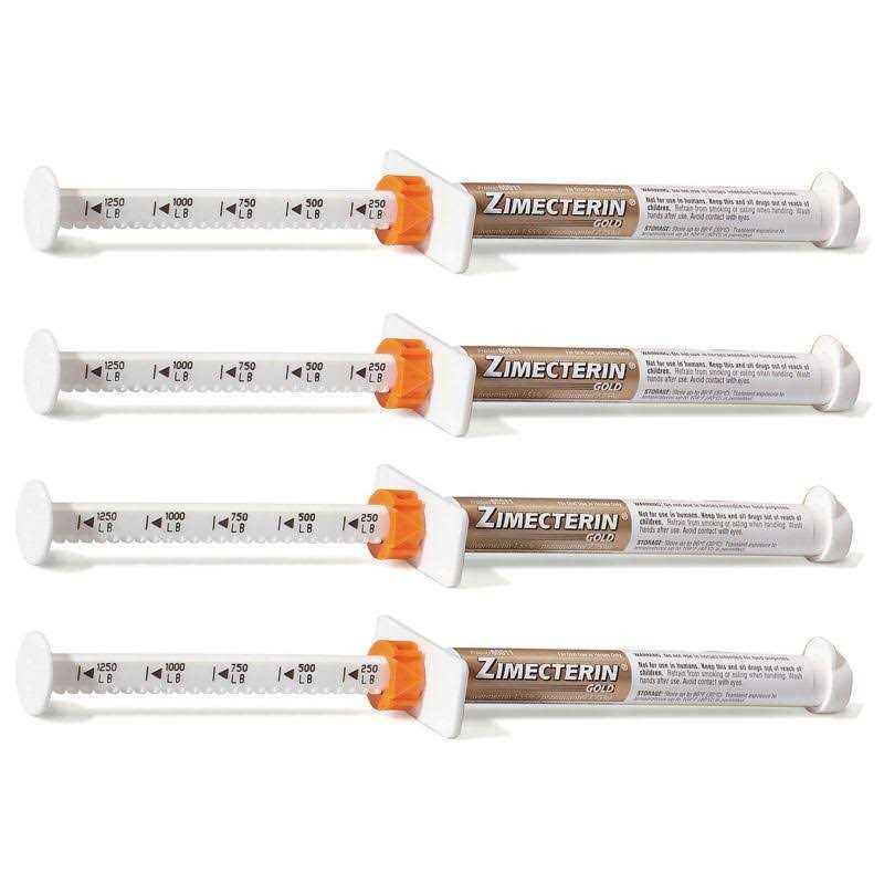 Zimecterin Gold Paste Horse Dewormer by Boehringer Ingelheim - Healthber