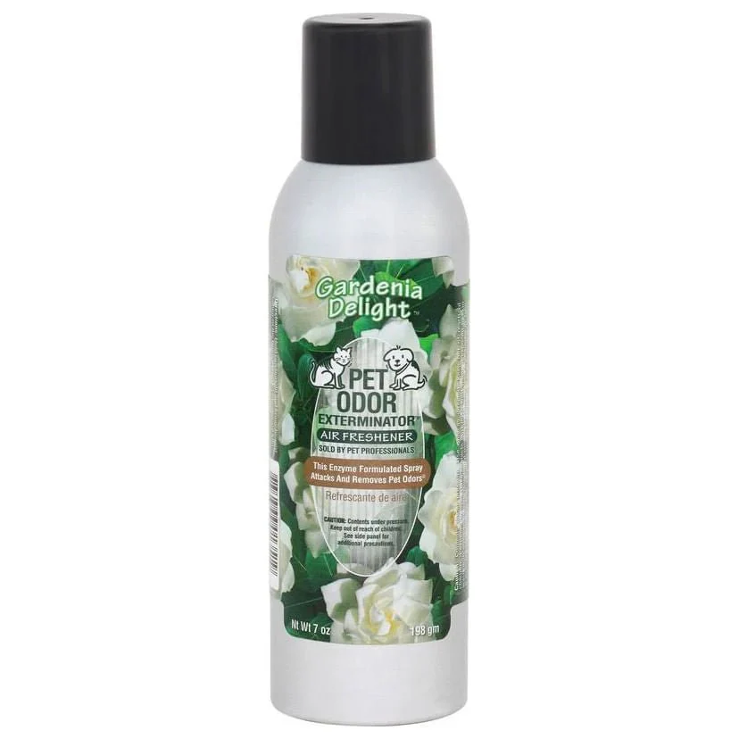 Pet Odor Exterminator Spray, Gardenia Delight, 7 oz - Healthber