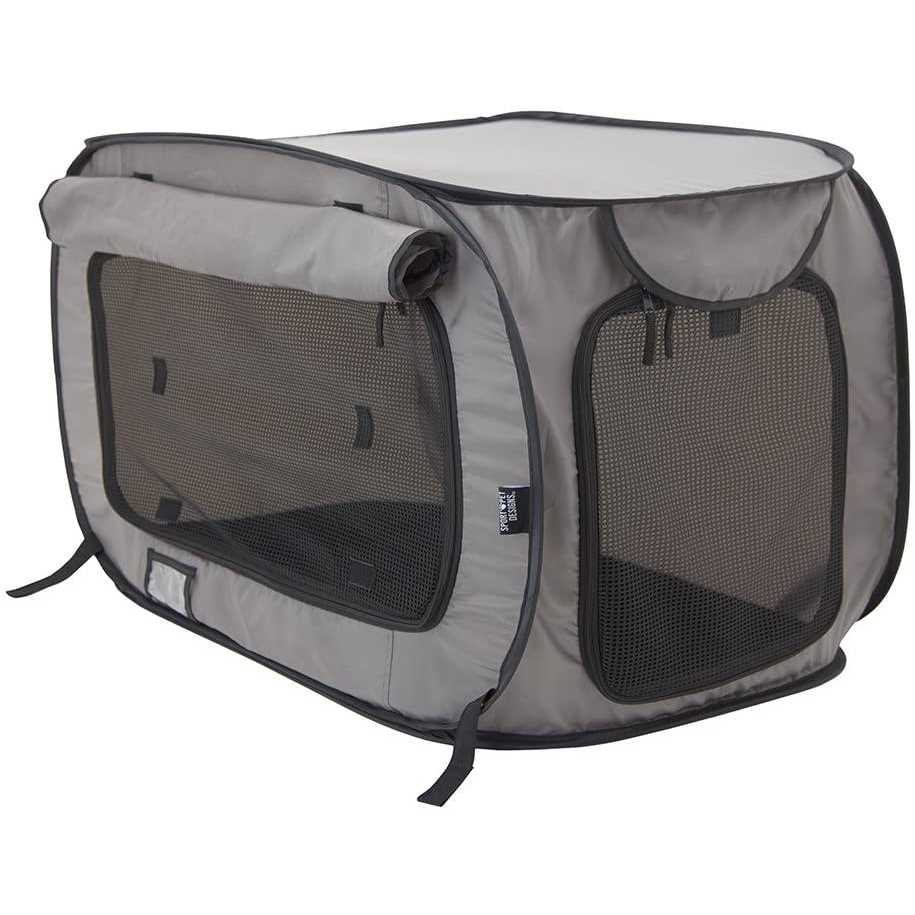 Sportpet Designs Large Pop Open Kennel - Healthber