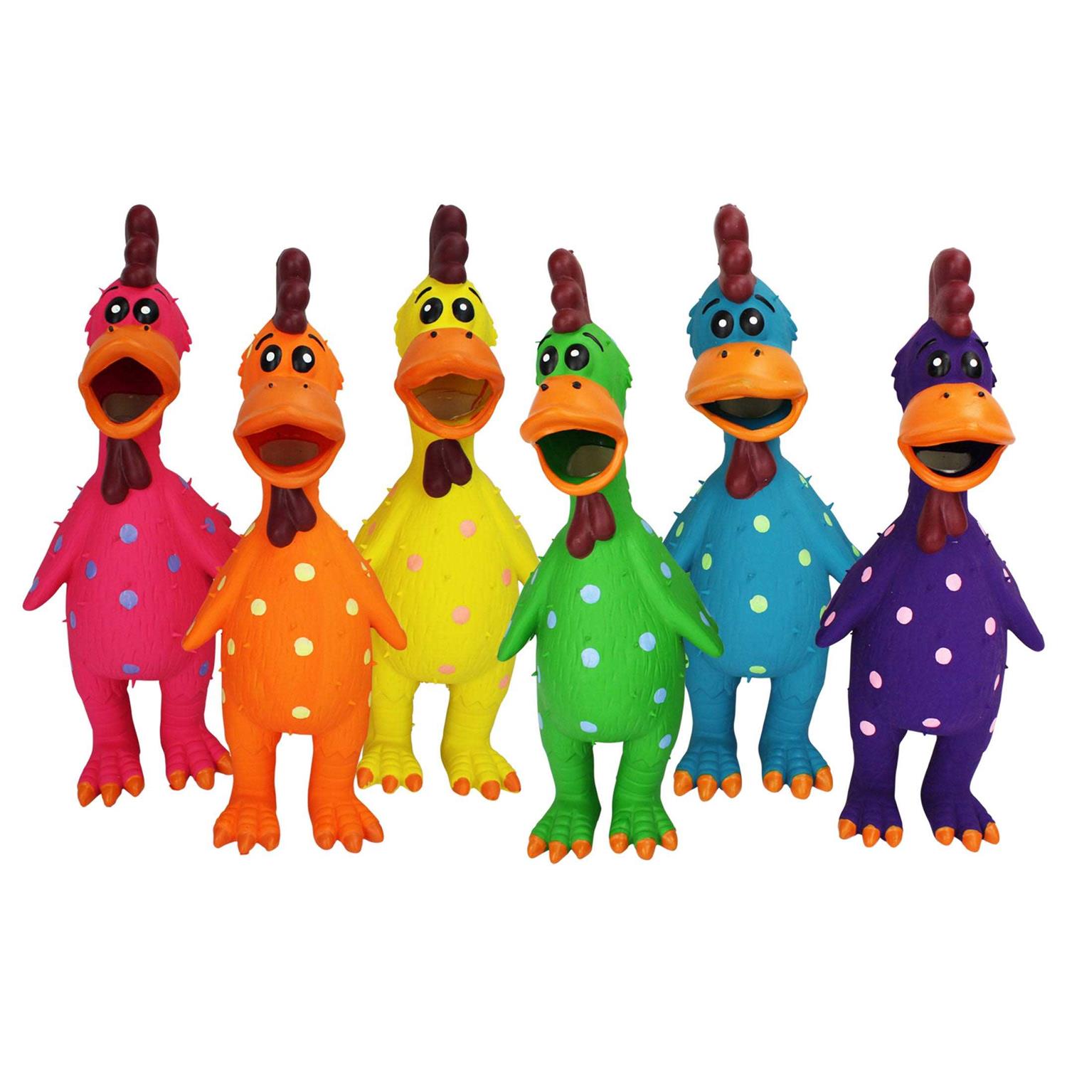 Multipet Globkens Chicken Dog Toy - Healthber