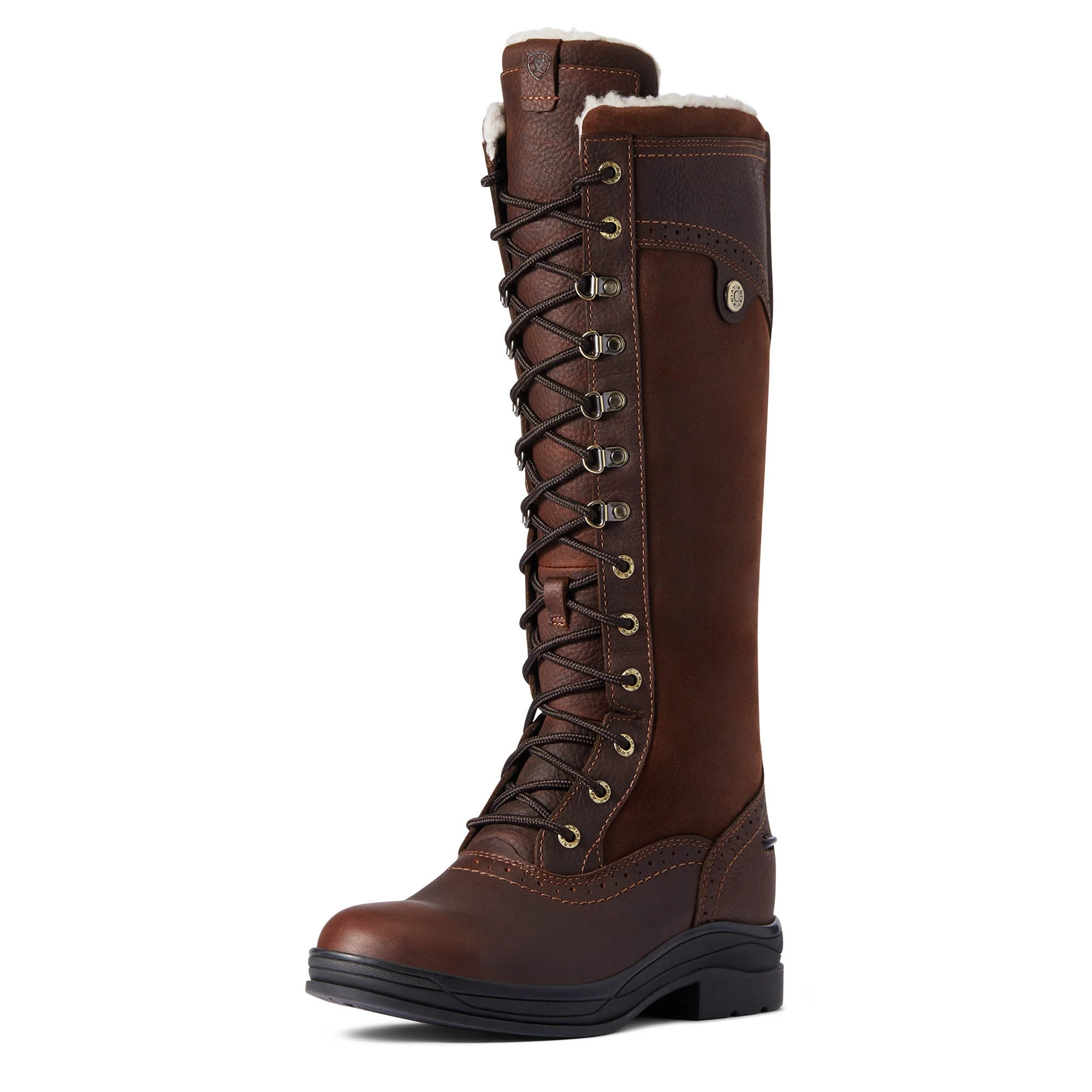 Ariat Wythburn Waterproof Boot, Dark Brown - Healthber