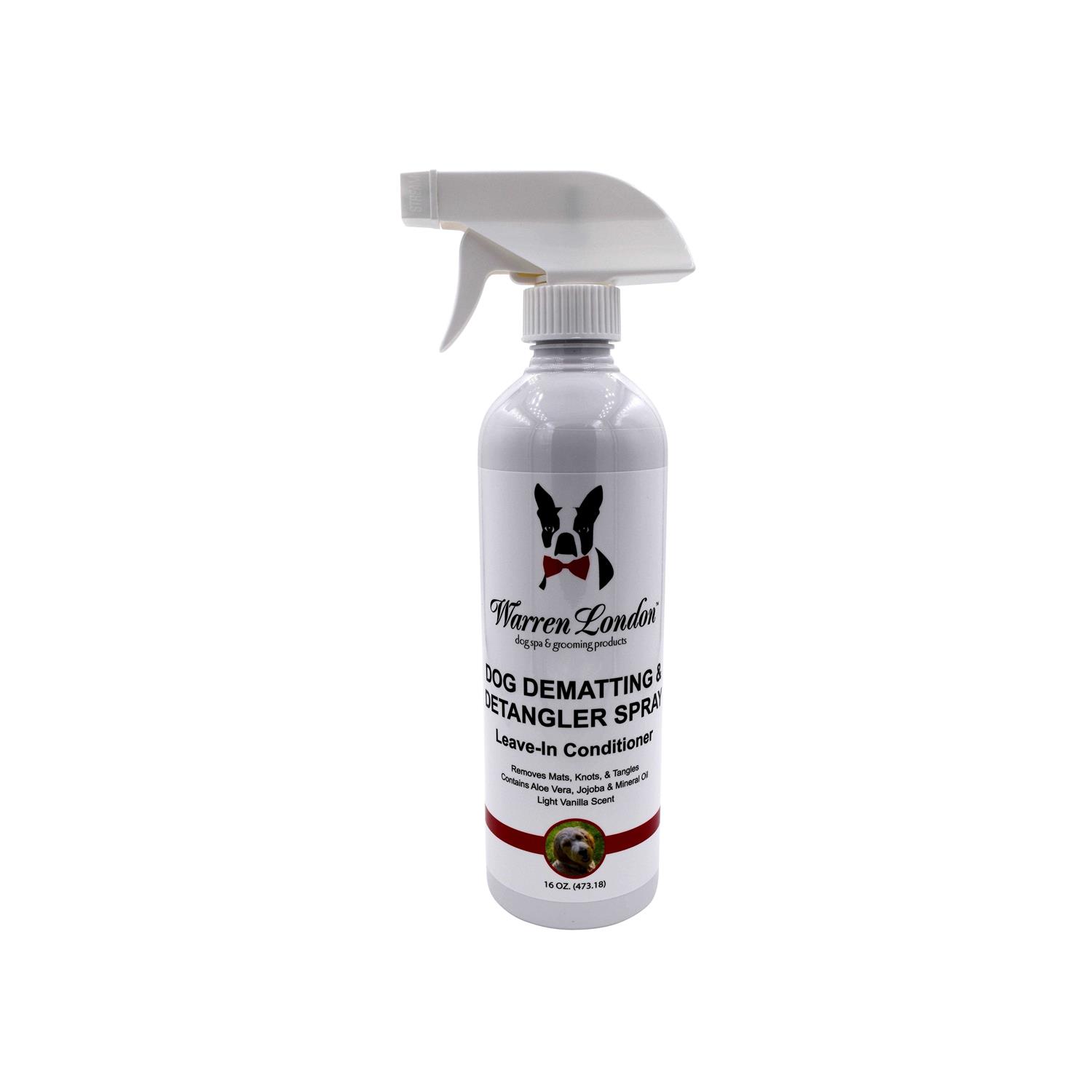 Warren London Dog Dematting & Detangler Spray - Healthber