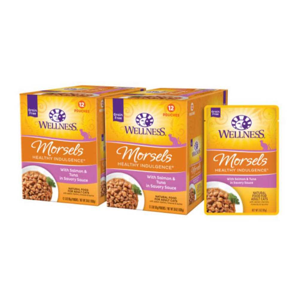 Wellness Healthy Indulgence Morsels Cat Food - Healthber