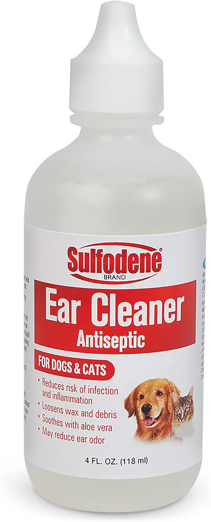 Sulfodene Ear Cleaner Antiseptic for Dogs and Cats - Healthber