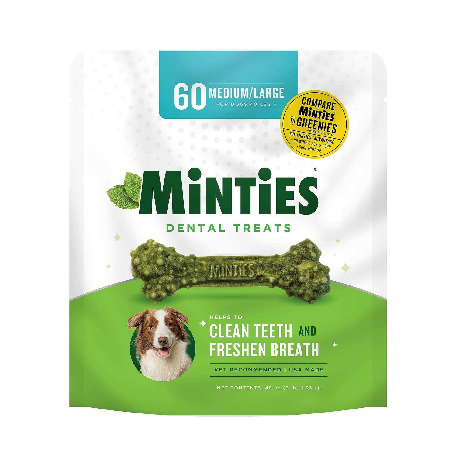 Minties Dental Treats Dogs - Healthber