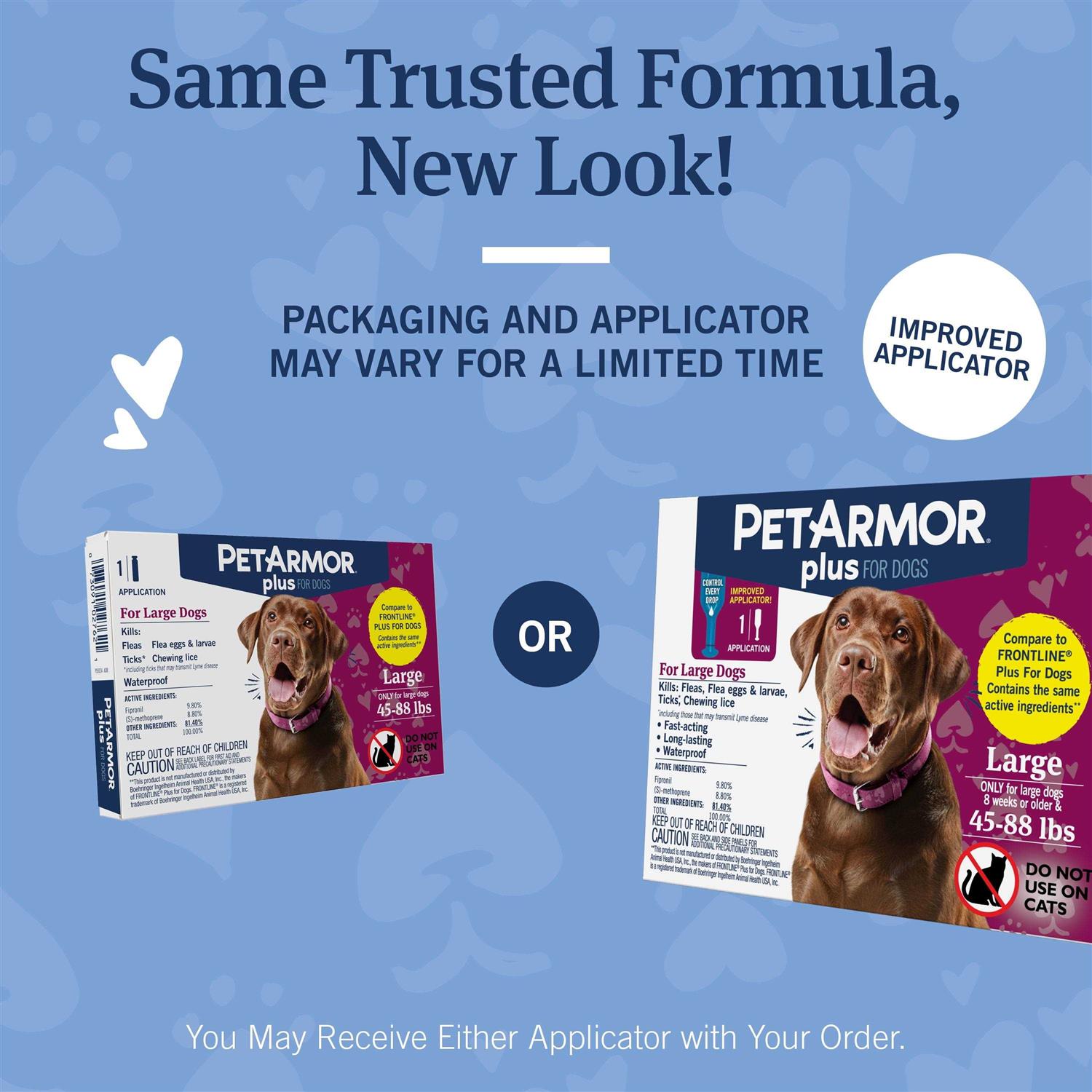 PetArmor Plus Flea and Tick Prevention for Large Dogs - Healthber