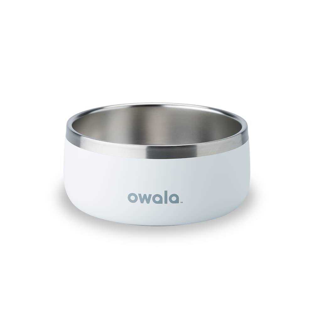 Owala Pet Bowl Durable Stainless Steel Food & Water Bowl Pink - Healthber