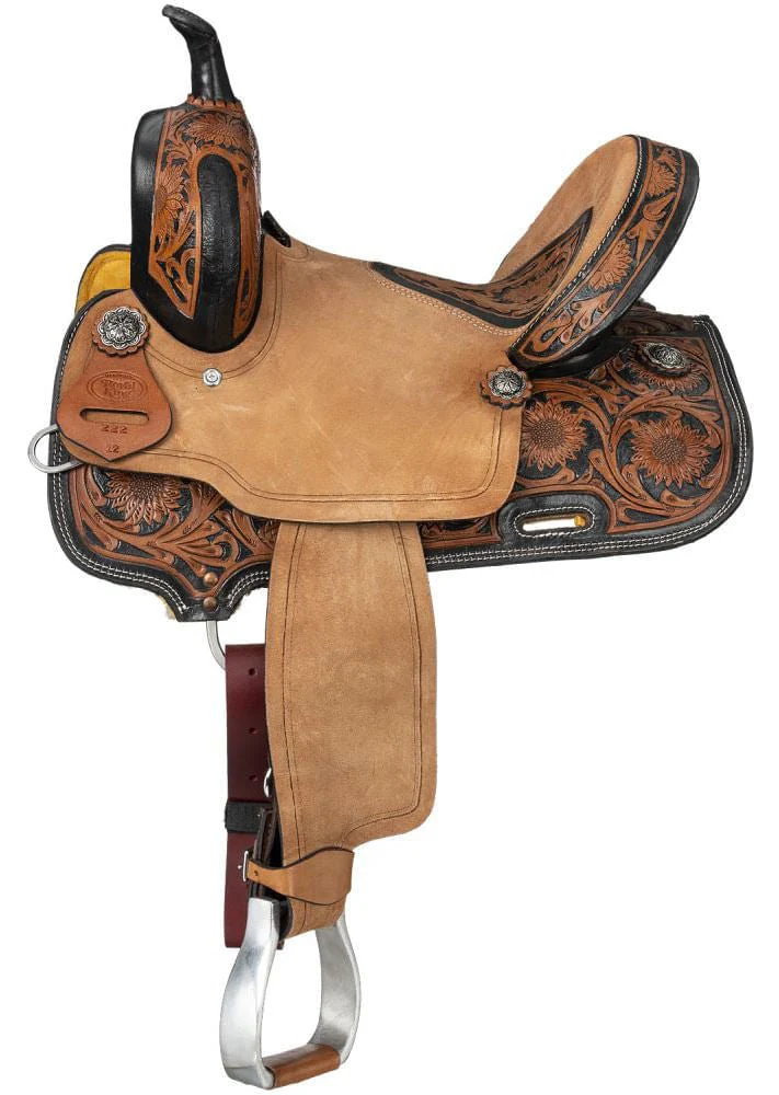 Royal King Youth Dublin Barrel Saddle - Healthber