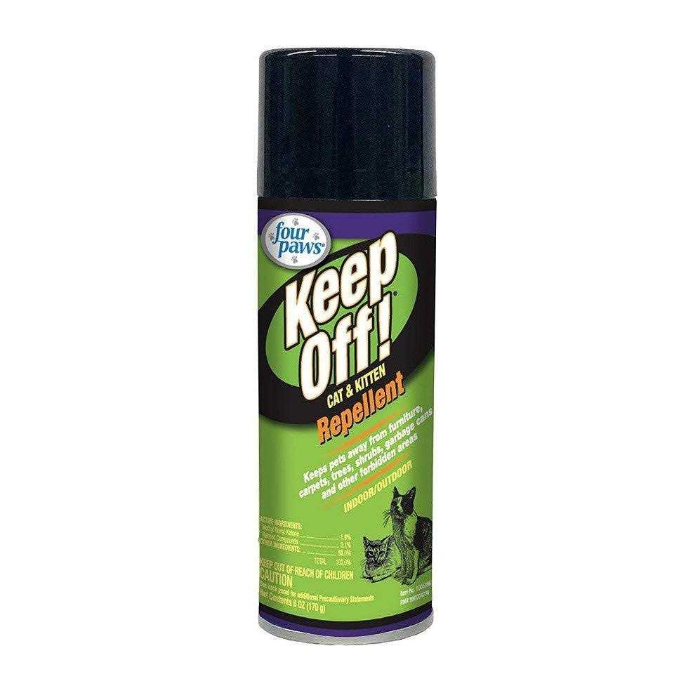 Four Paws Keep Off Indoor/Outdoor Cat & Kitten Repellent - Healthber