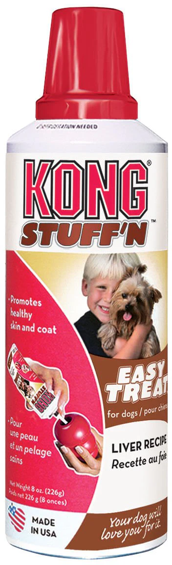 KONG Stuff'N Easy Treat, Paste, 8 oz - Healthber