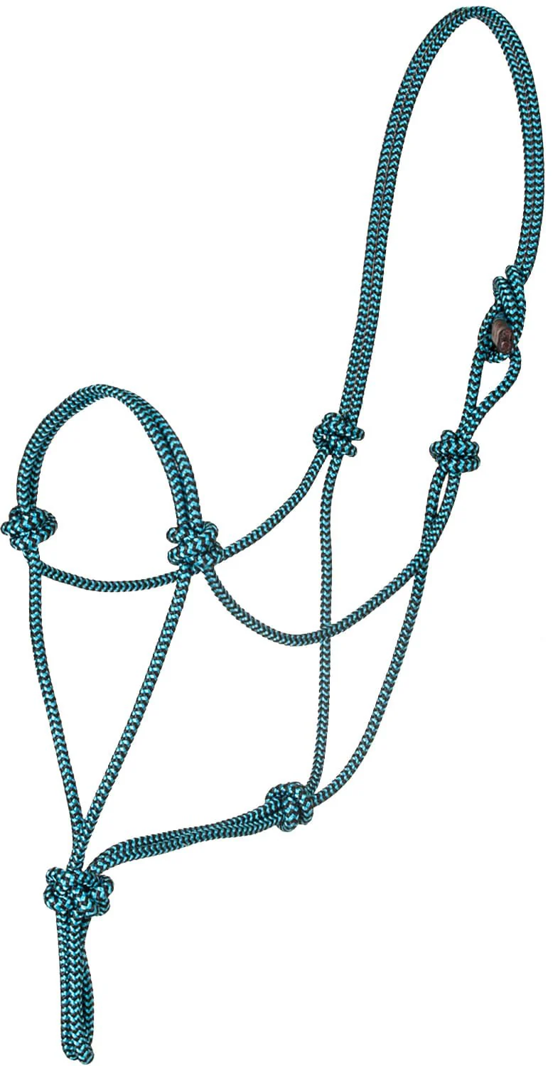Mustang Premium Nylon Rope Halter - Healthber