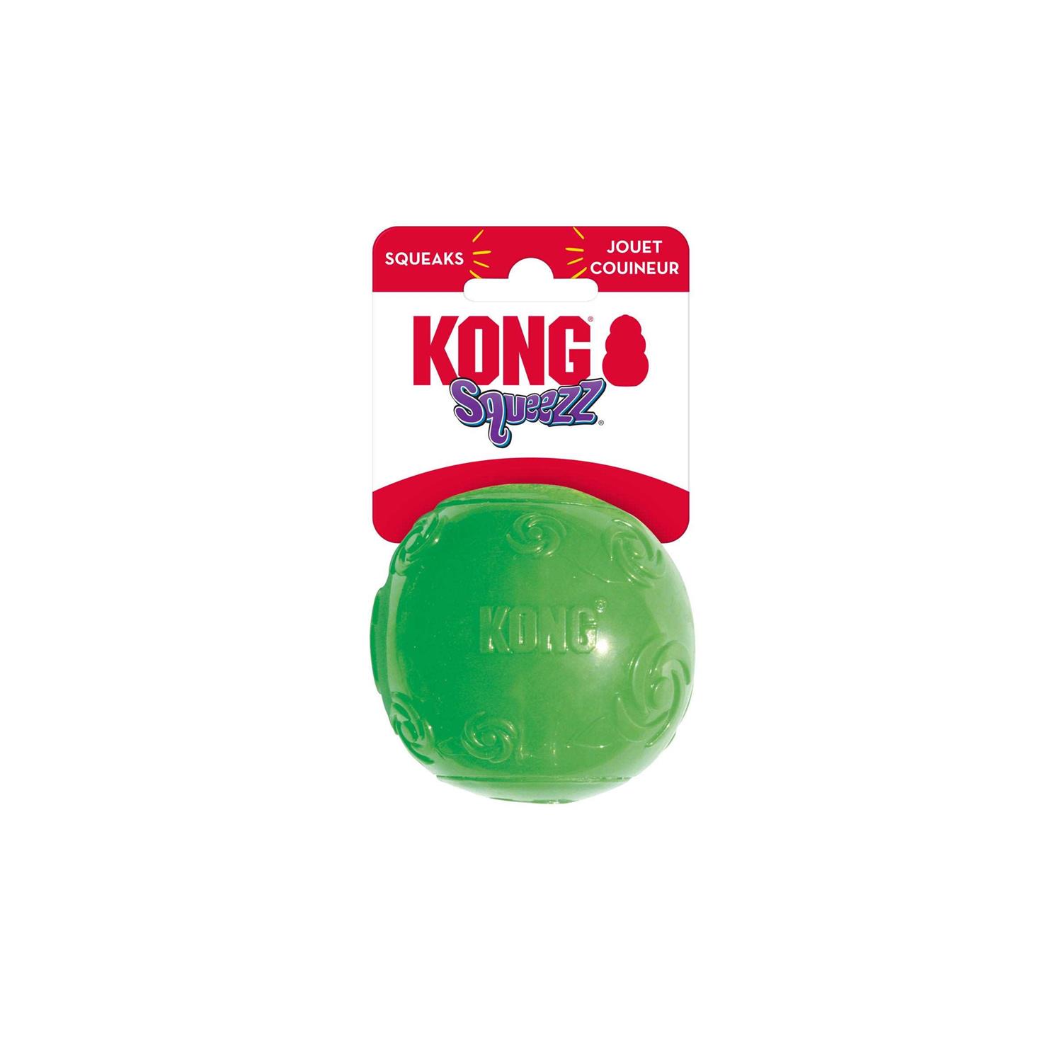 KONG Squeezz Ball Dog Toy - Healthber