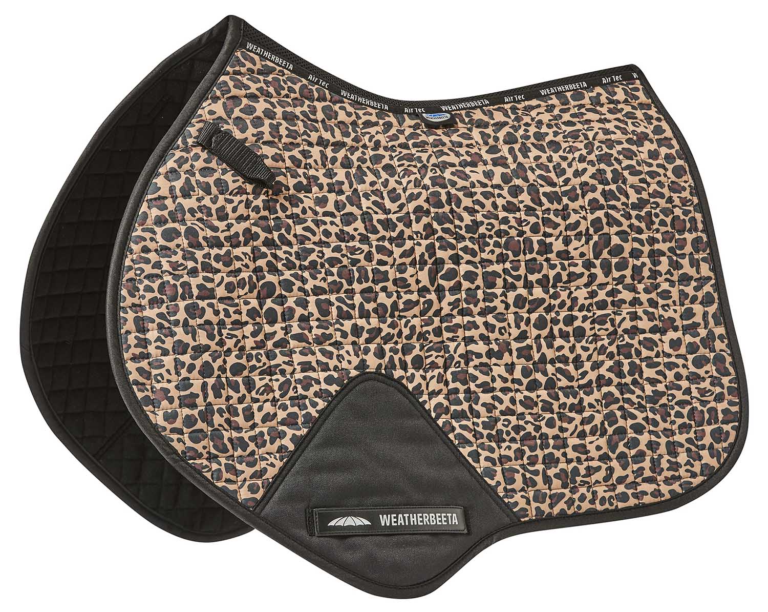 WeatherBeeta Prime Leopard Jump Shaped Saddle Pad - Healthber