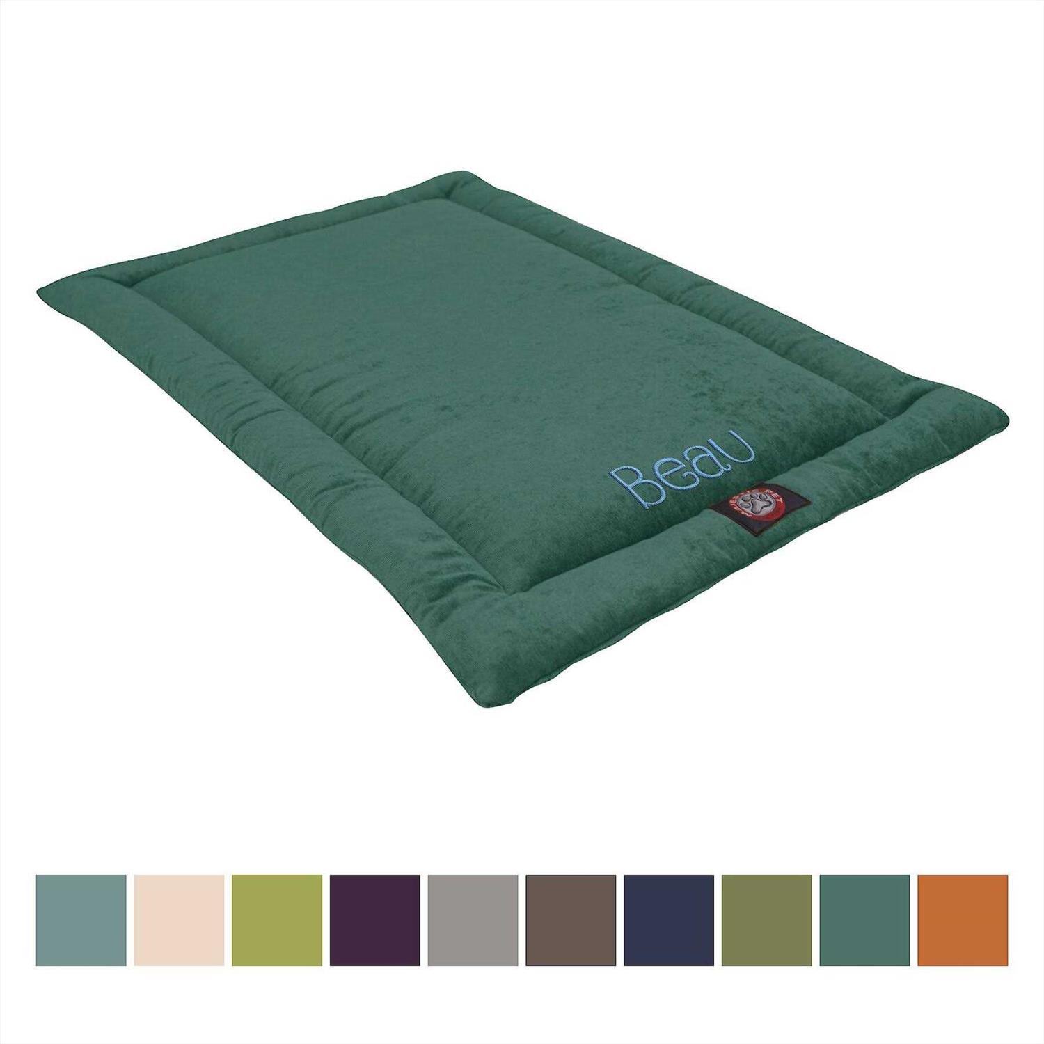 Majestic Pet Personalized Villa Dog Crate Mat - Healthber