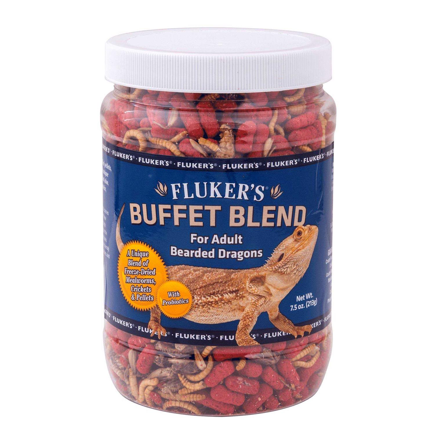 Fluker’s Fluker Buffet Blend Bearded - Healthber