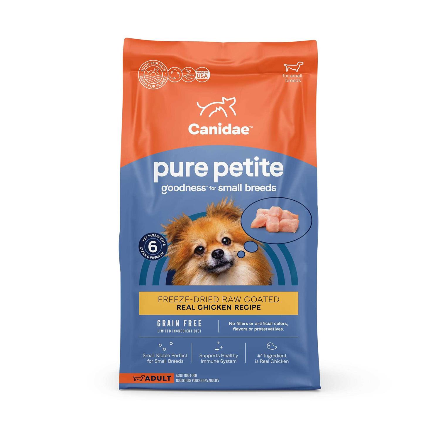 Canidae Pure Petite Adult Small Breed Grain-Free with Chicken Dry Dog Food - Healthber