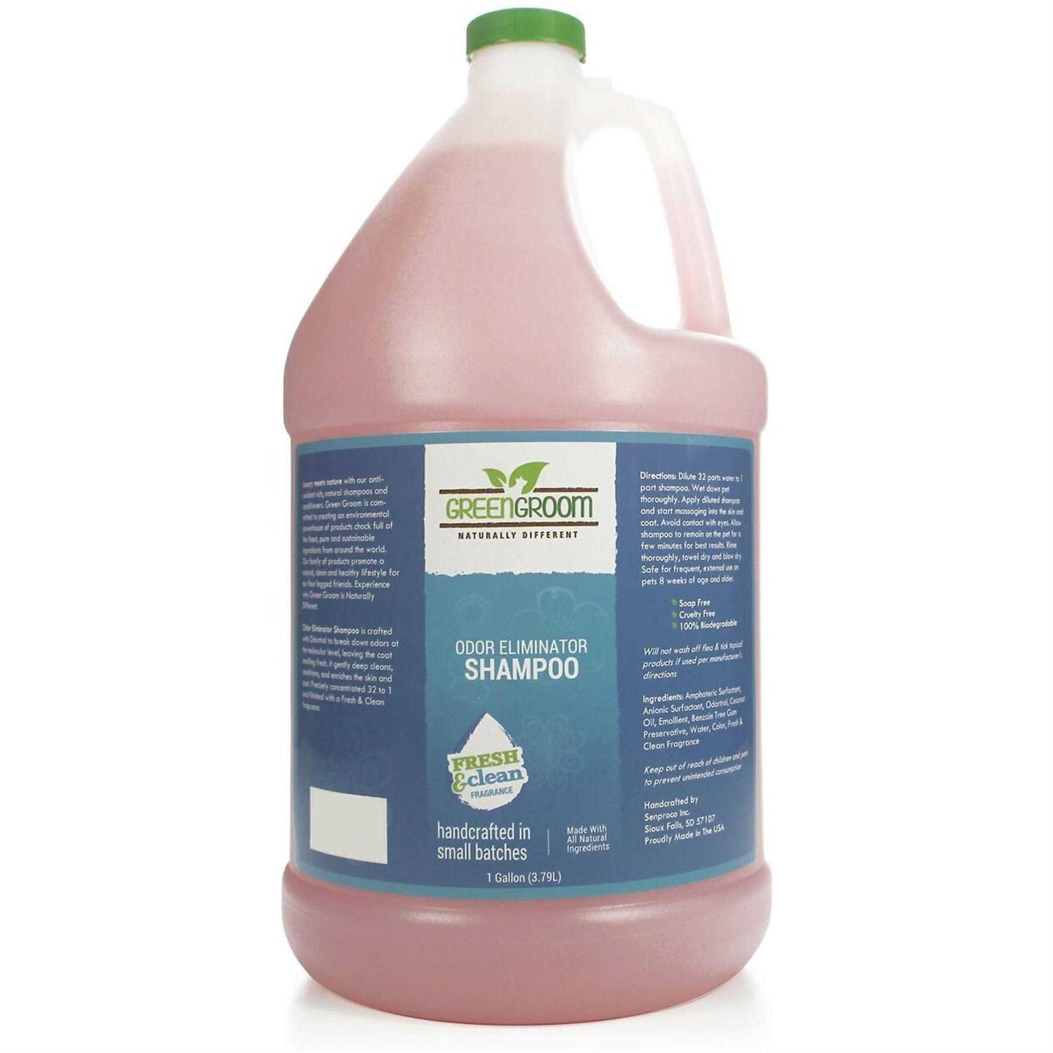 GREENGROOM Green Groom Odor Eliminator Dog Shampoo 1 Gallon - Healthber