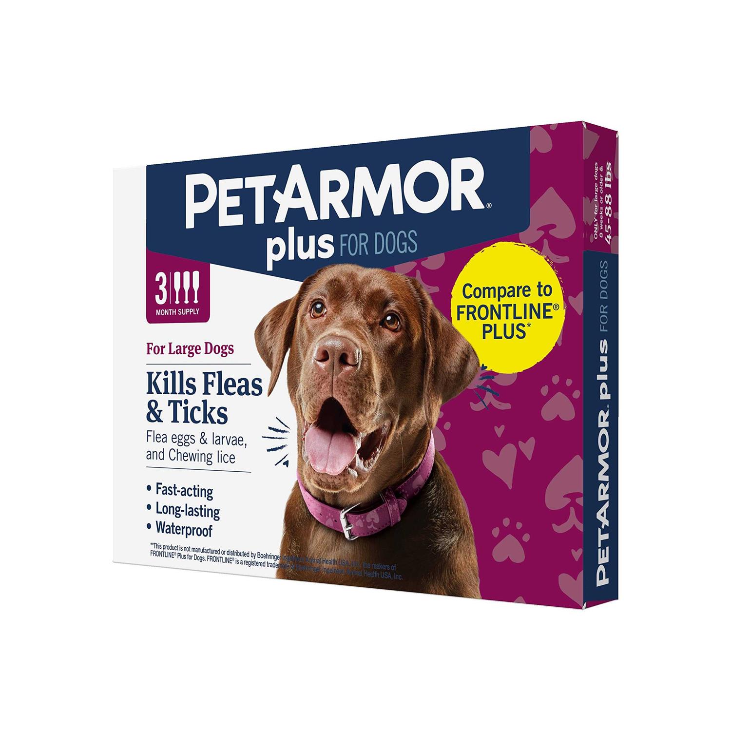 PetArmor Plus Flea Tick Treatment for Dogs - Healthber