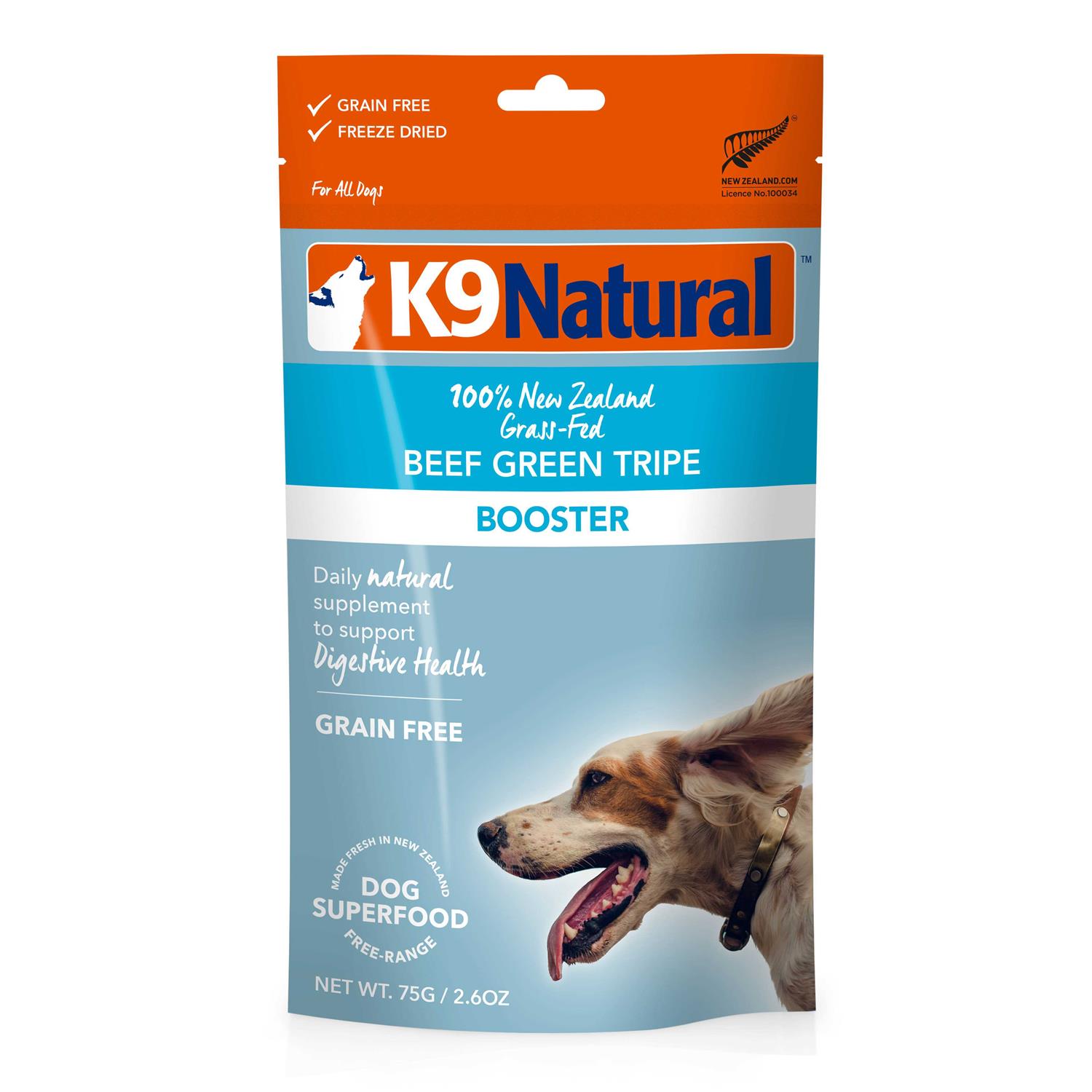 K9 Natural Beef Green Tripe Freeze-Dried Booster - Healthber