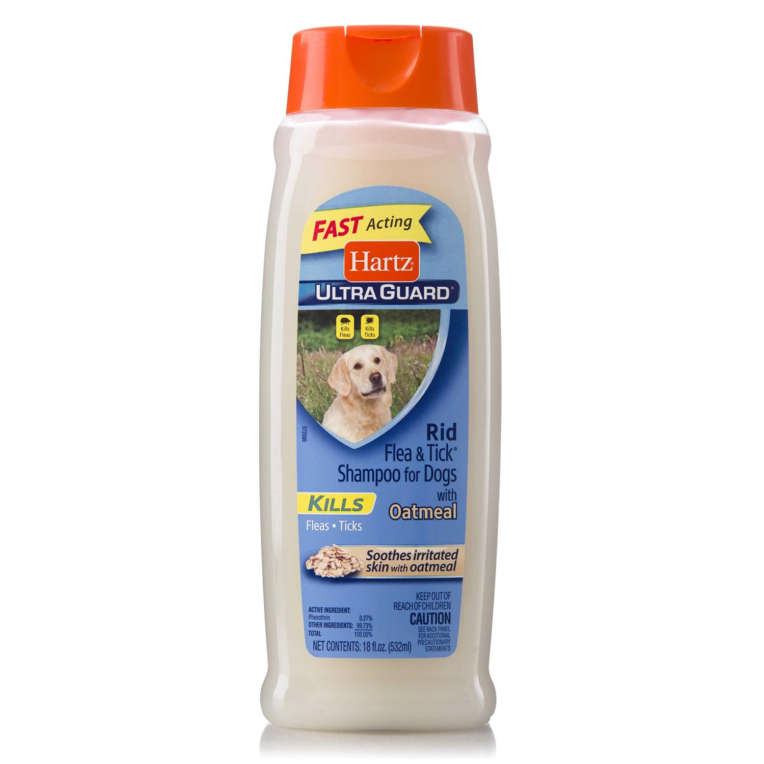 Hartz UltraGuard Rid Flea & Tick Oatmeal Shampoo - Healthber