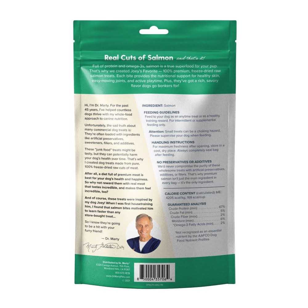 Dr. Marty Joey’s Favorite Salmon Dog Treat - Healthber