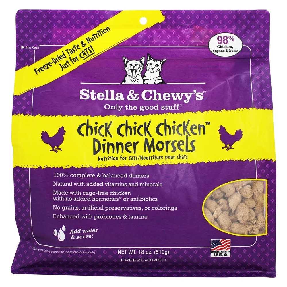 Stella & Chewy’s Chick Chick Chicken Dinner Freeze-Dried Cat Food - Healthber
