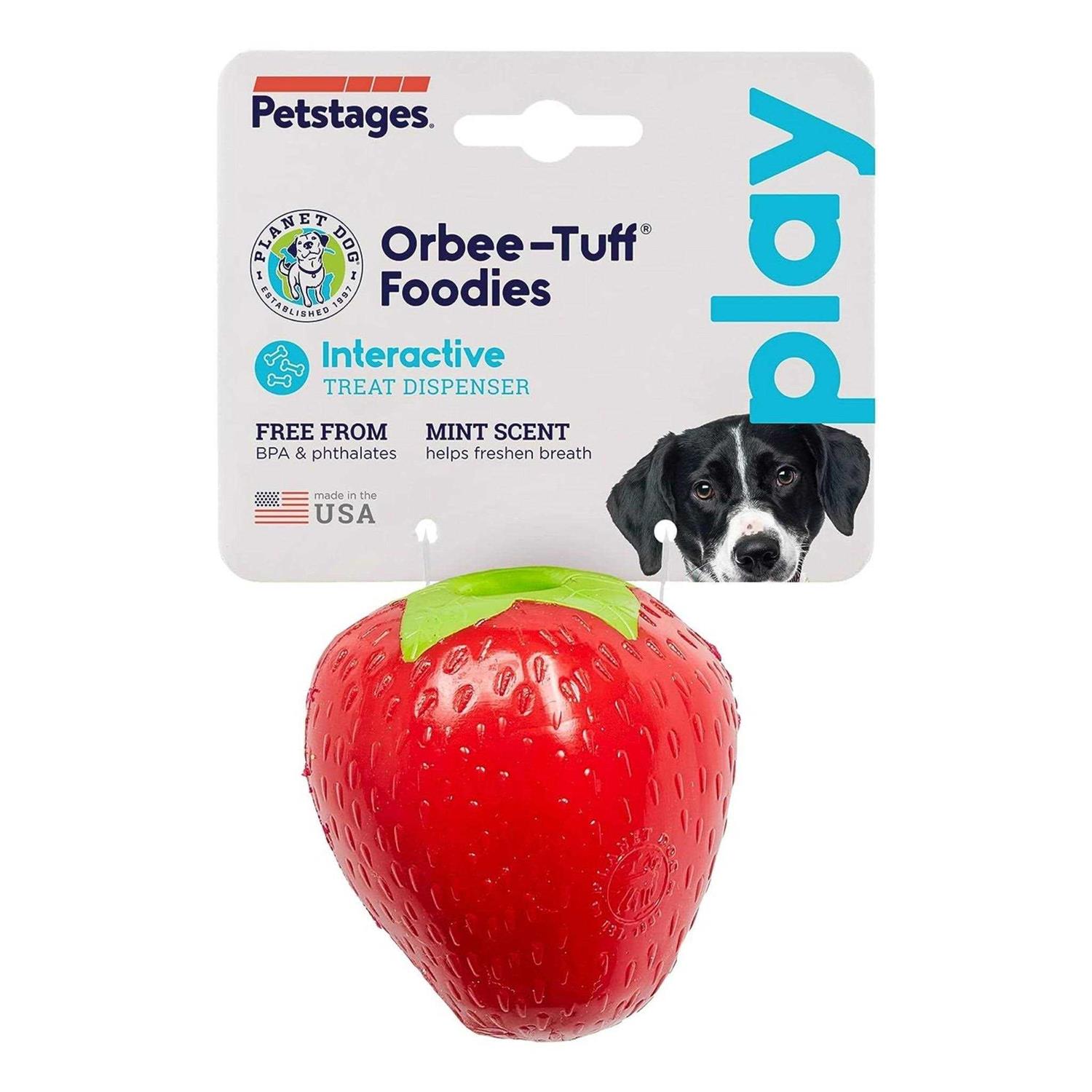 Planet Dog Orbee-Tuff Treat Spot Dog Toy - Healthber