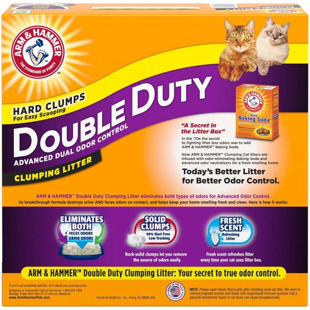 Arm Hammer Double Duty Clumping Litter - Healthber