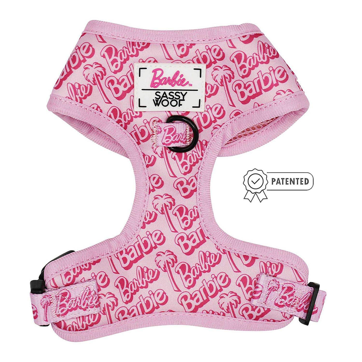 Sassy Woof Barbie Adjustable Dog Harness - Healthber