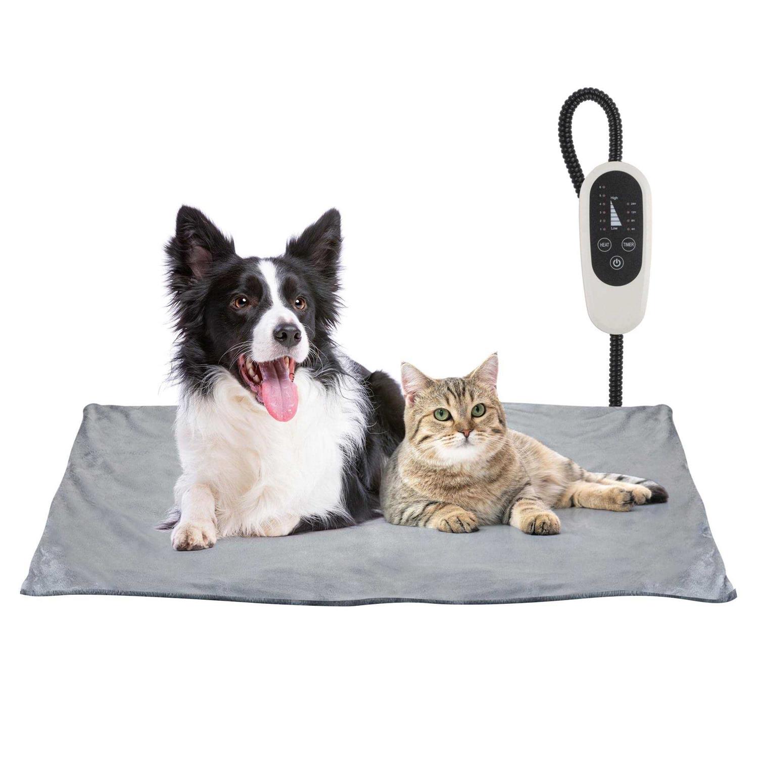 BN-LINK Pet Heating Pad 16 x 18 Heating Pad with Chew Resistant Cord - Healthber