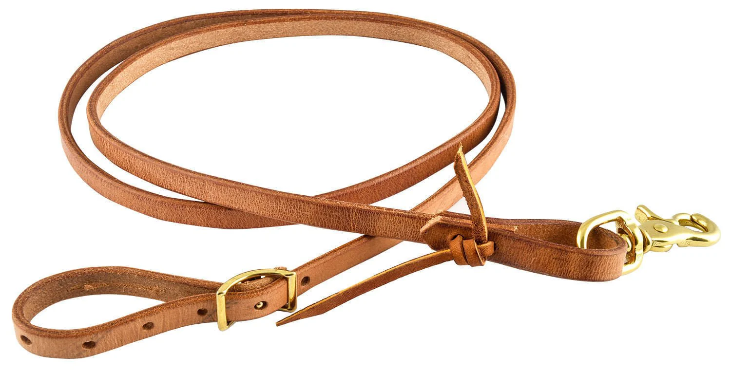 San Saba Pony Harness Leather Rein - Healthber