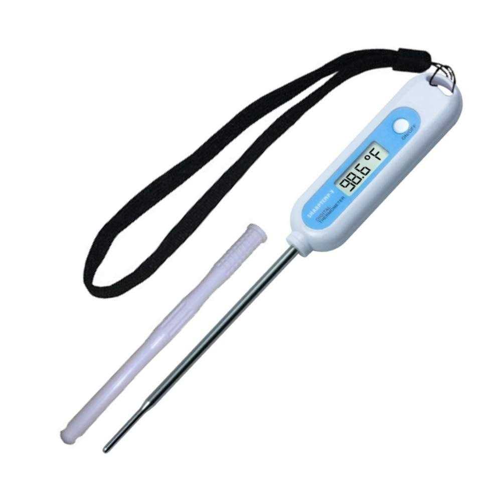 SHARPTEMP-V. Fast Accurate Temperatures in 8 to10 Seconds. Beeps When Ready. 5-Inch Stainless-Steel Probe with Rounded Tip. Safe for All Farm - Healthber