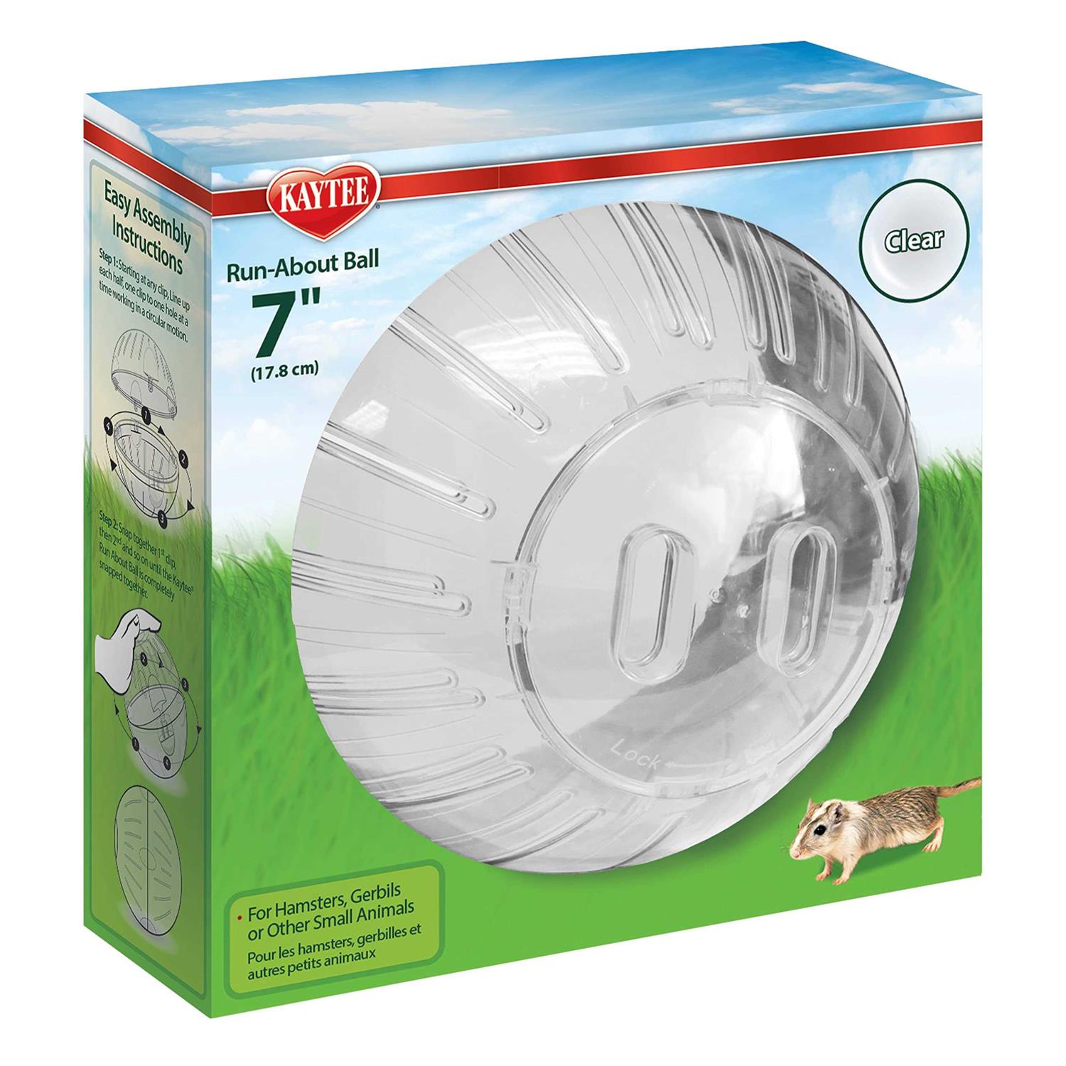 Kaytee Run-About Ball Clear - Healthber