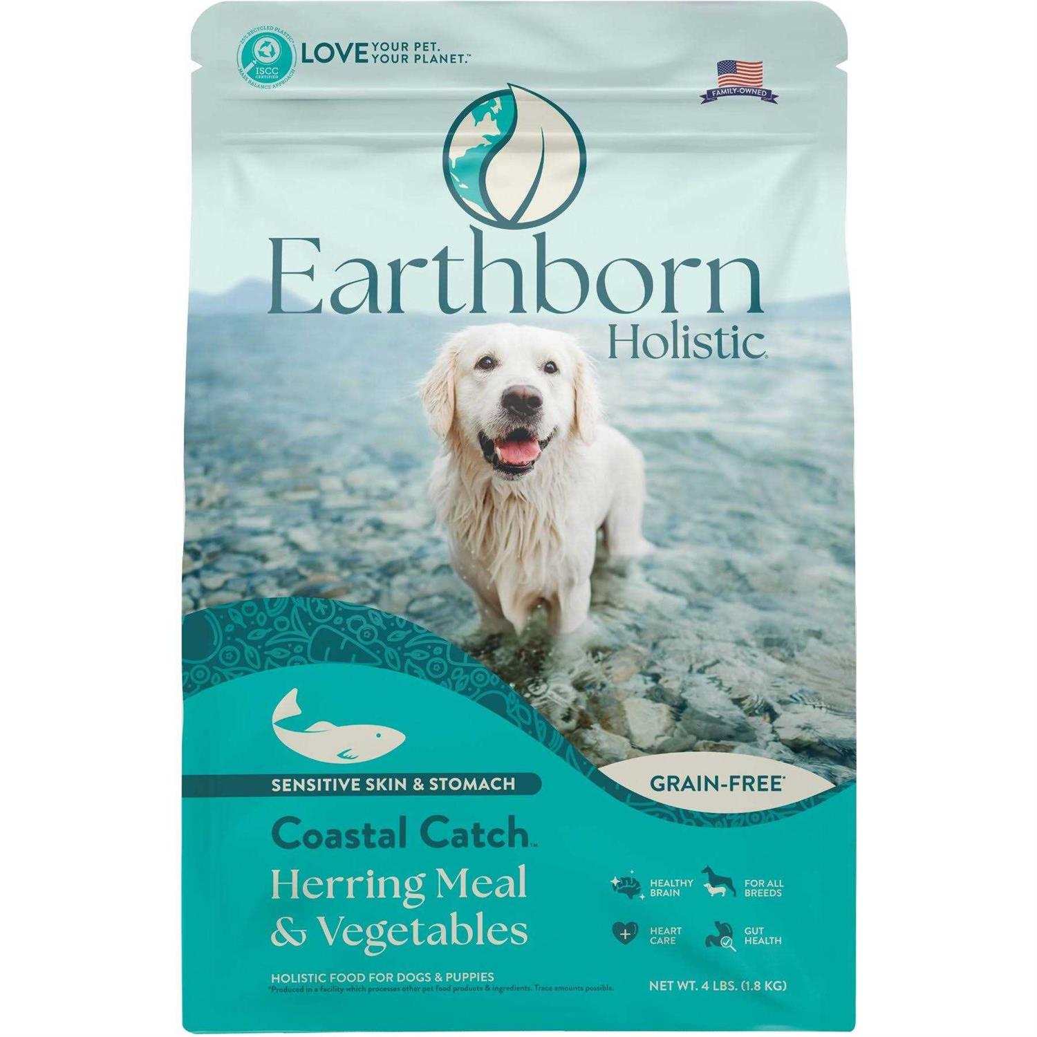 Earthborn Holistic Coastal Catch Grain Free Dry Dog Food - Healthber